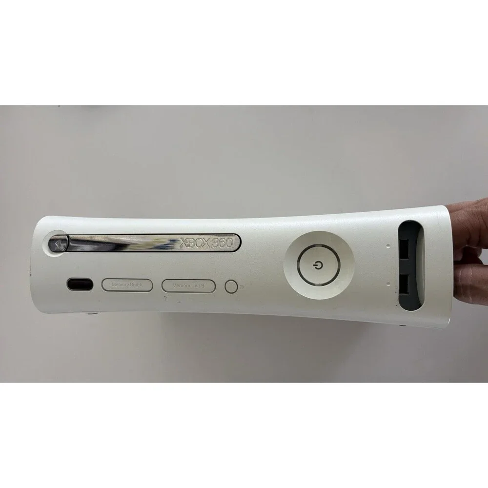 Xbox 360 White Console Bundle Kinect Controller 10 Games HDD Tested Working HDMI